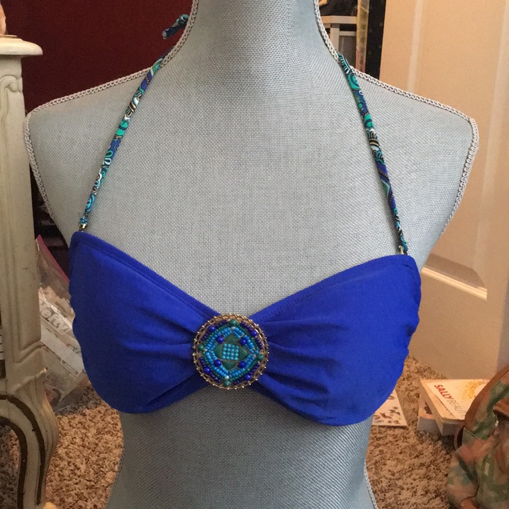 Royal blue swimsuit/bikini top